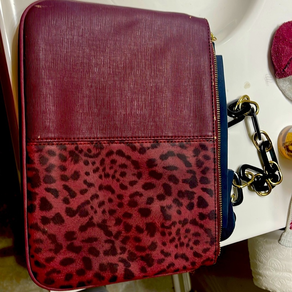 French connection bag/purse OK condition has a few little rough spots around